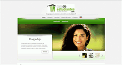 Desktop Screenshot of casadeestudiantes.com